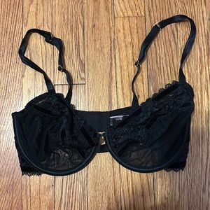 Victoria’s Secret Mesh and Lace Demi Bra